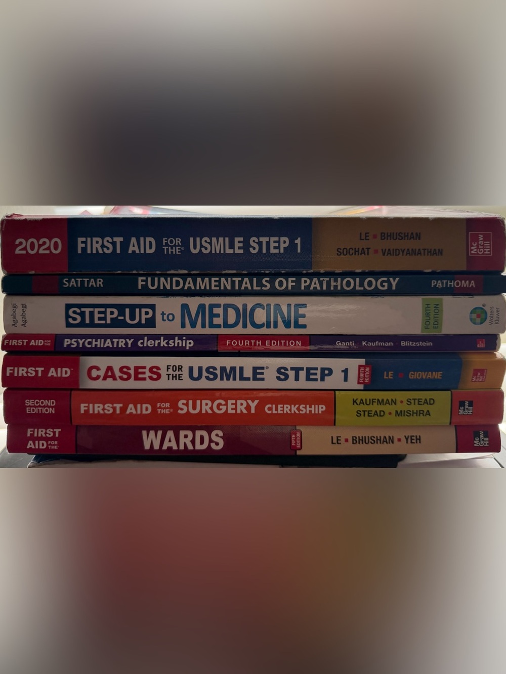 Blue USMLE Step 1 Study Book - Medical Exam Prep